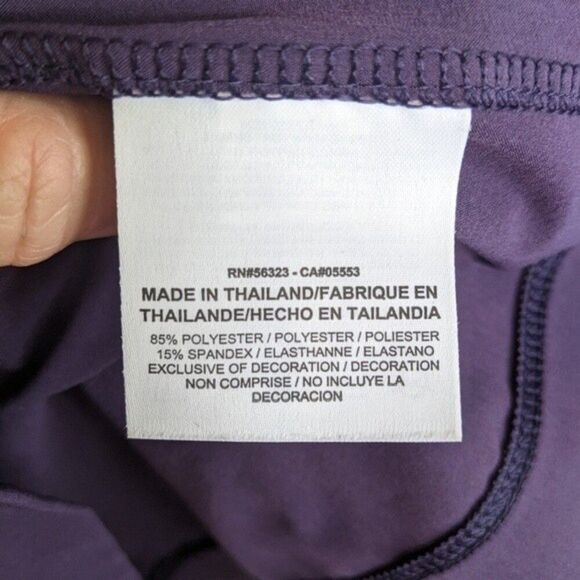 Nike Golf Tour Performance nikebetterworld.com purple half zip -L - Picture 5 of 9